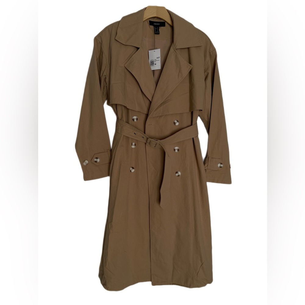 Women’s Forever 21 Premium Line Trench-Coat